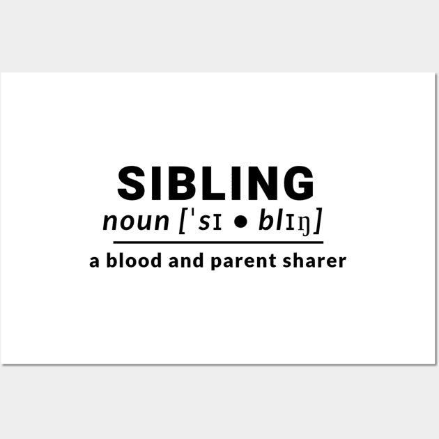 Sibling Noun Definition Parent Families Define Wall Art by Flowering Away